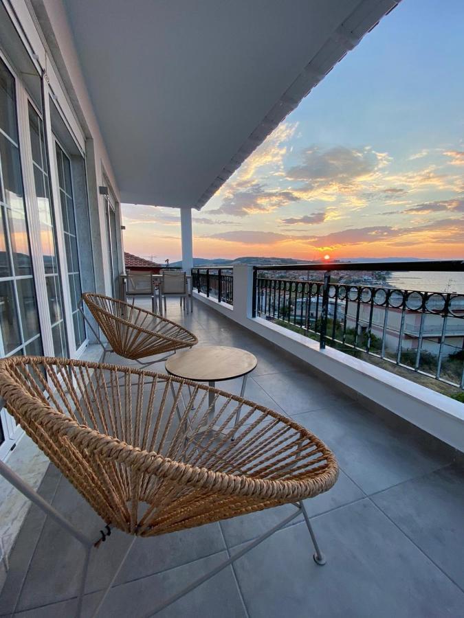 Villa Eleni Greece - Wonderful Sea View Studios Νέα Ρόδα Εξωτερικό φωτογραφία
