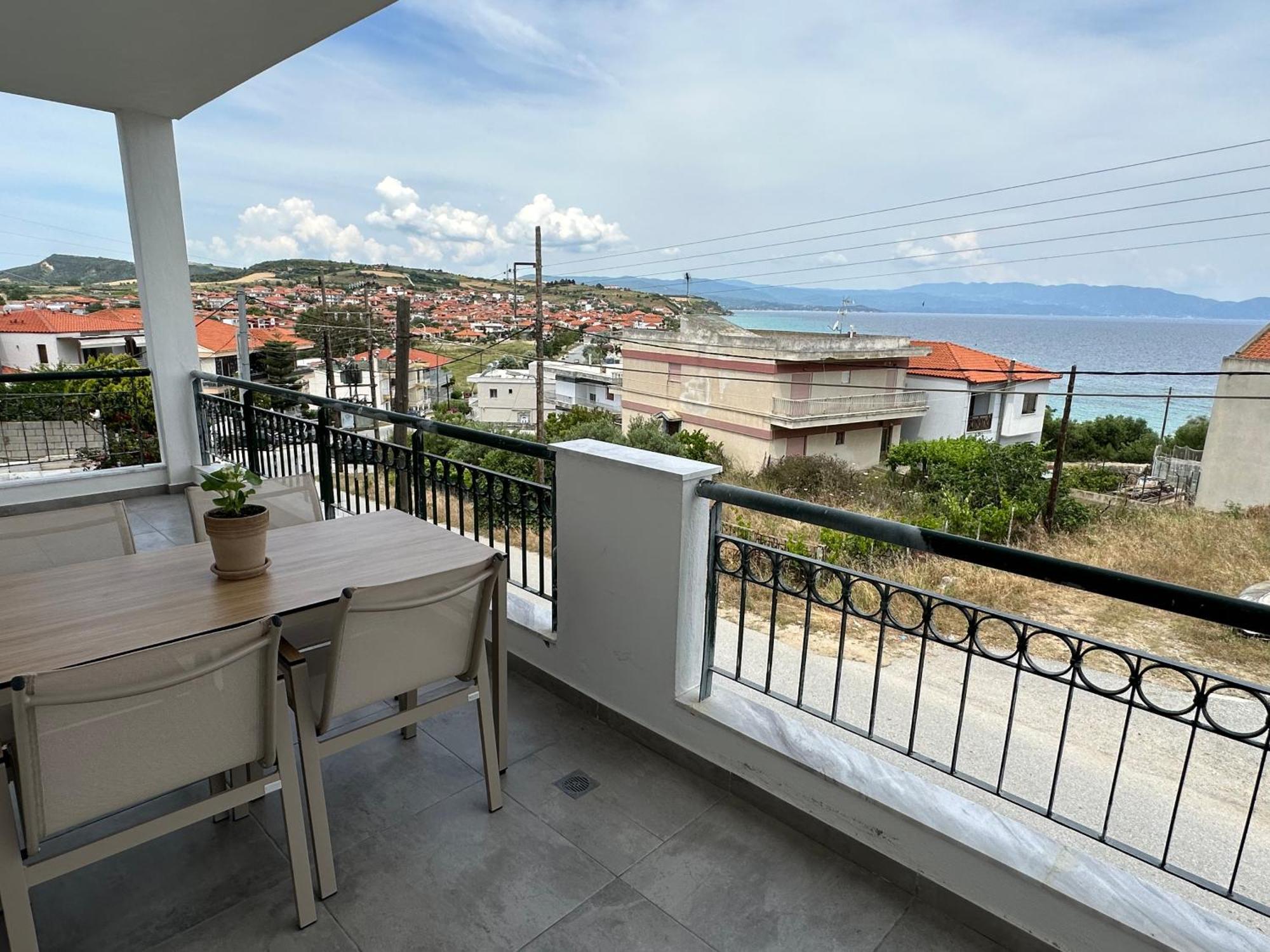 Villa Eleni Greece - Wonderful Sea View Studios Νέα Ρόδα Εξωτερικό φωτογραφία